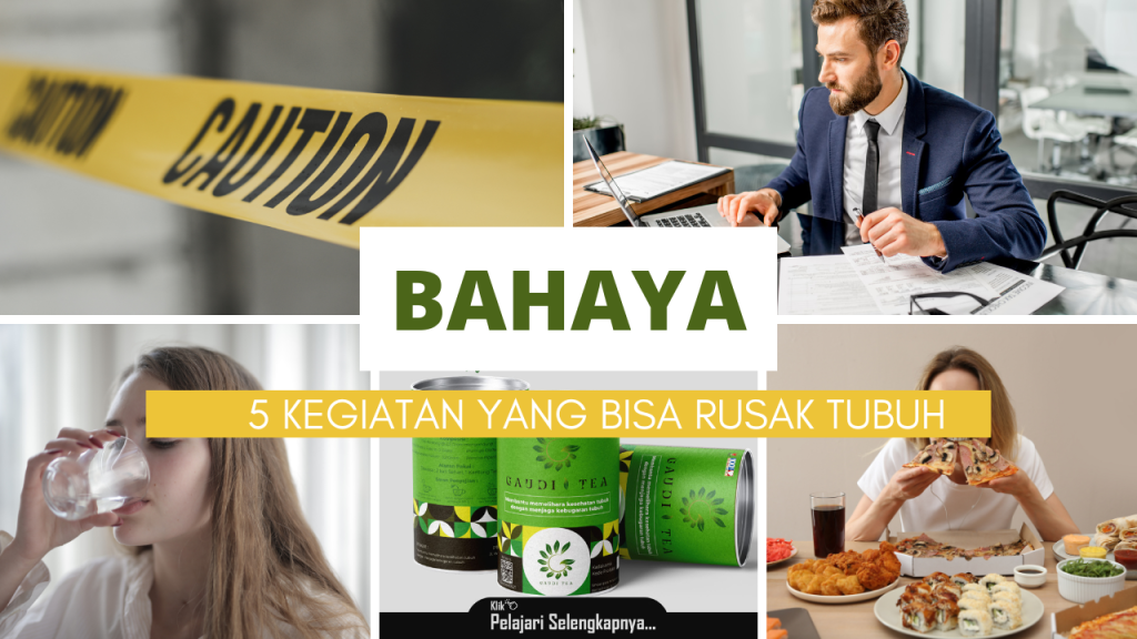 Kebiasaan Yang Membahayakan Tubuh